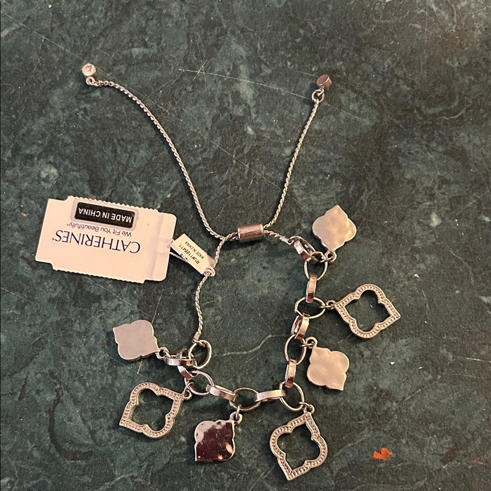 Catherines Silver Charm Bracelet